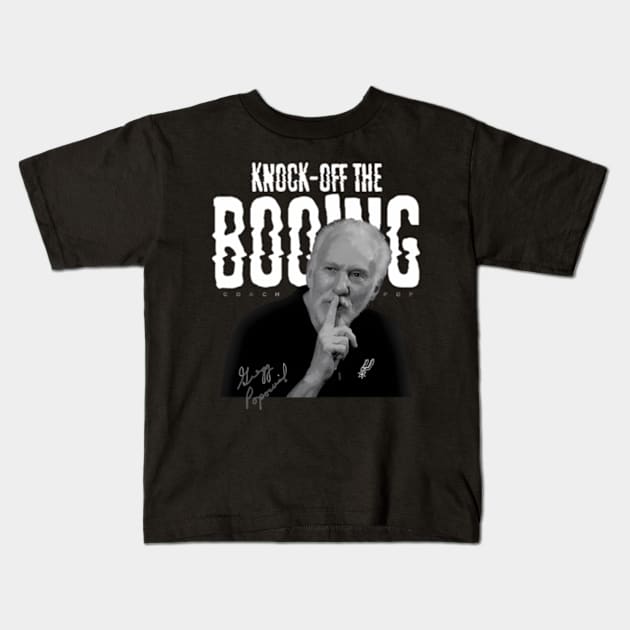 Gregg Popovich Kids T-Shirt by caravalo